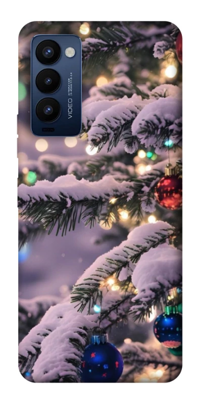 Чехол на TECNO Camon 18 Pro Новогодний v31 фото 1 из 1