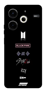 Чохол на TECNO Pova 6 Neo (LI6) K-pop Logo фото 1 з 1