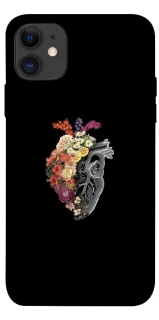 Чехол на Apple iPhone 11 (6.1") Heart with flowers фото 1 из 1