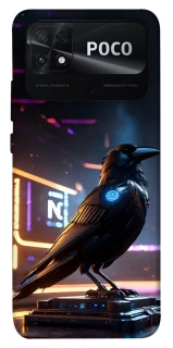 Чехол на Xiaomi Poco C40 Cyber Raven фото 1 из 1