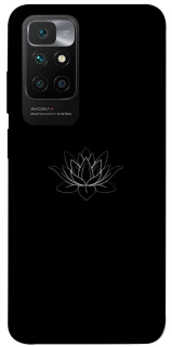 Чехол на Xiaomi Redmi 10 Black Lotus фото 1 из 1