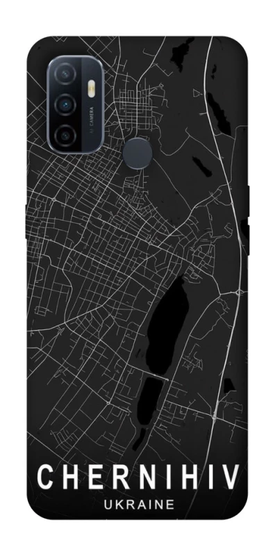 Чехол на Oppo A53 / A32 / A33 Chernihiv map фото 1 из 1