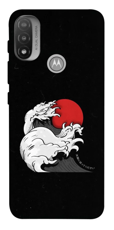 Чохол на Motorola Moto E20 Хвилі Японії v2 фото 1 з 1