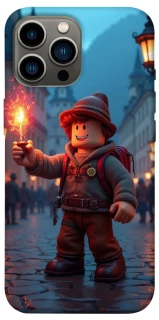 Чохол на Apple iPhone 12 Pro Max (6.7") Roblox Fire Logo Blue Flames фото 1 з 1