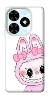 Чохол на TECNO Spark Go 2024 Labubu White фото 1 з 1