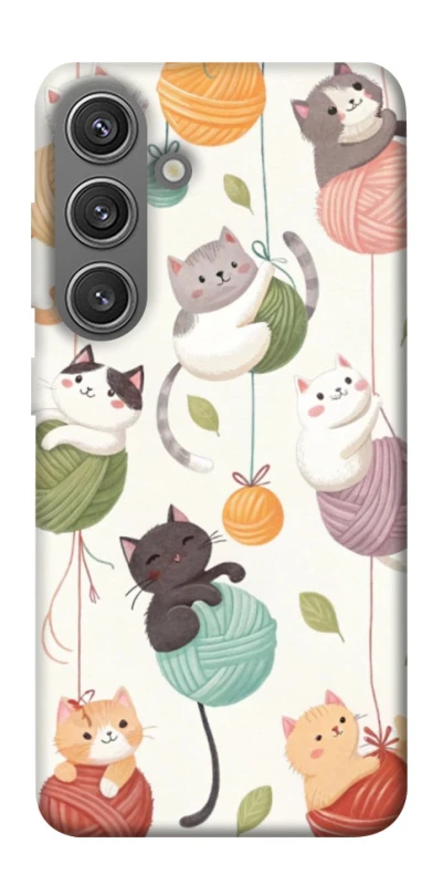 Чехол на Samsung Galaxy S24+ Funny Kittens фото 1 из 1