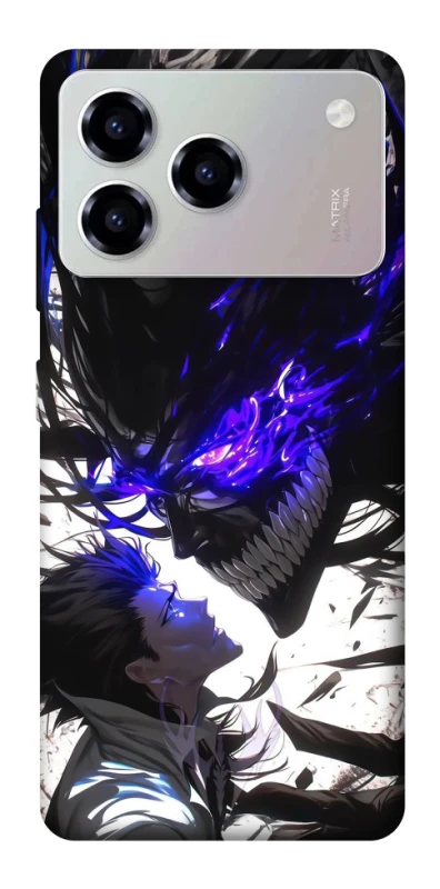 Чохол на ZTE Blade A76 Black soul anime фото 1 з 1