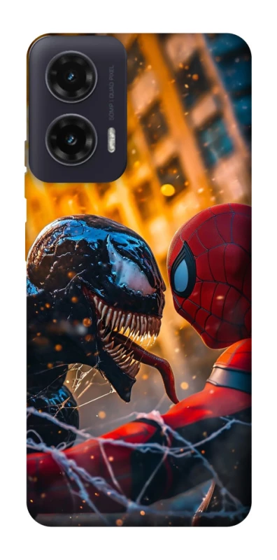 Чохол на Motorola Moto G35 Venom vs Spiderman фото 1 з 1