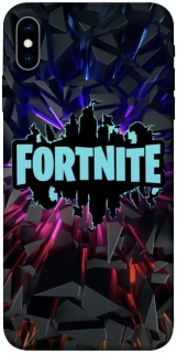 Чохол на Apple iPhone X (5.8") Fortnite logo ver.3 фото 1 з 1