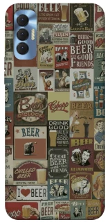 Чохол на TECNO Spark 8P Retro collage ver.1 фото 1 з 1