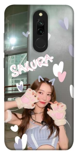 Чехол на Xiaomi Redmi 8 Sakura - LE SSERAFIM фото 1 из 1