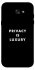 Чохол на Samsung A720 Galaxy A7 (2017) Privacy is luxury фото 1 з 1