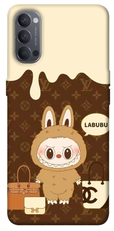 Чохол на Oppo Reno 4 Labubu LV фото 1 з 1