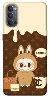 Чохол на Oppo Reno 4 Labubu LV фото 1 з 1