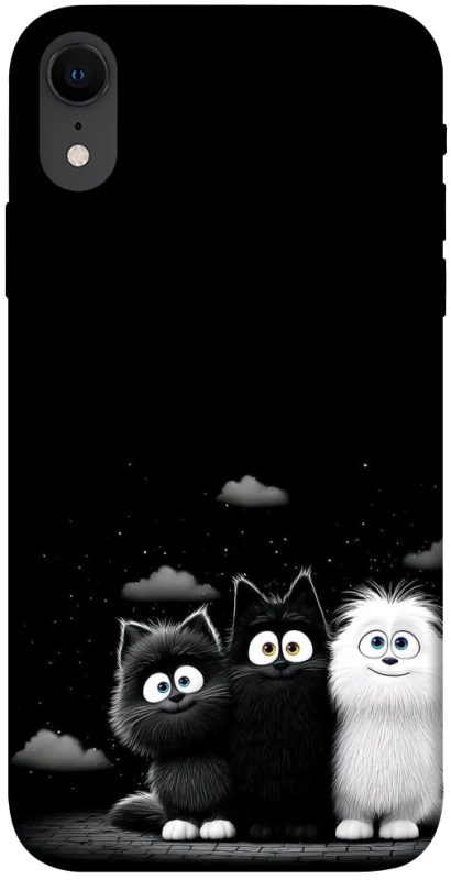 Чохол на Apple iPhone XR (6.1") Three Cats фото 1 з 1