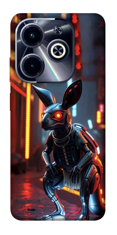Чохол на Infinix Hot 40i Cyber Kangaroo фото 1 з 1