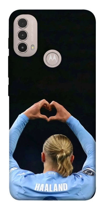 Чохол на Motorola Moto E40 Erling Haaland V2 фото 1 з 1