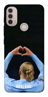 Чохол на Motorola Moto E40 Erling Haaland V2 фото 1 з 1
