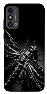 Чохол на ZTE Blade A53 Black dragonfly фото 1 з 1