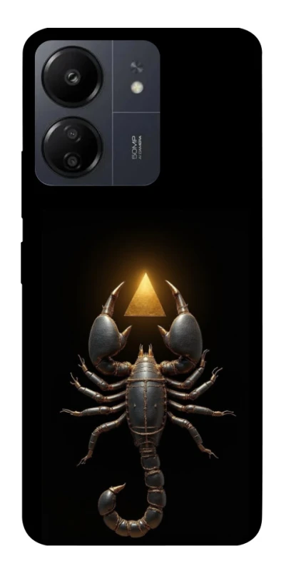 Чехол на Xiaomi Poco C65 Scorpio with Golden Triangle фото 1 из 1