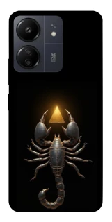 Чехол на Xiaomi Redmi 13C Scorpio with Golden Triangle фото 1 из 1