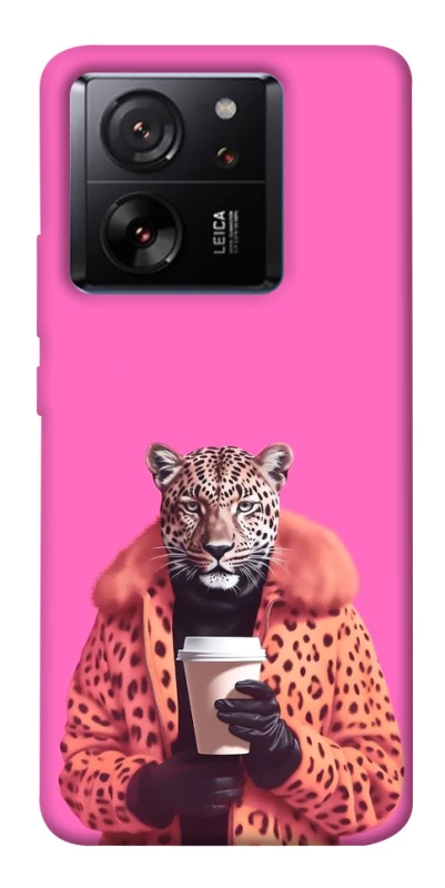 Чехол на Xiaomi 13T Леопард с кофе фото 1 из 1
