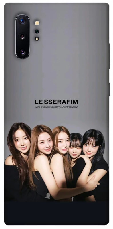 Чехол на Samsung Galaxy Note 10 Plus LE SSERAFIM v2 фото 1 из 1