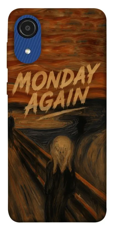 Чехол на Samsung Galaxy A03 Core Monday Again фото 1 из 1
