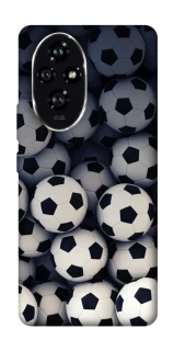 Чехол на Honor 200 Футбольные мячи фото 1 из 1