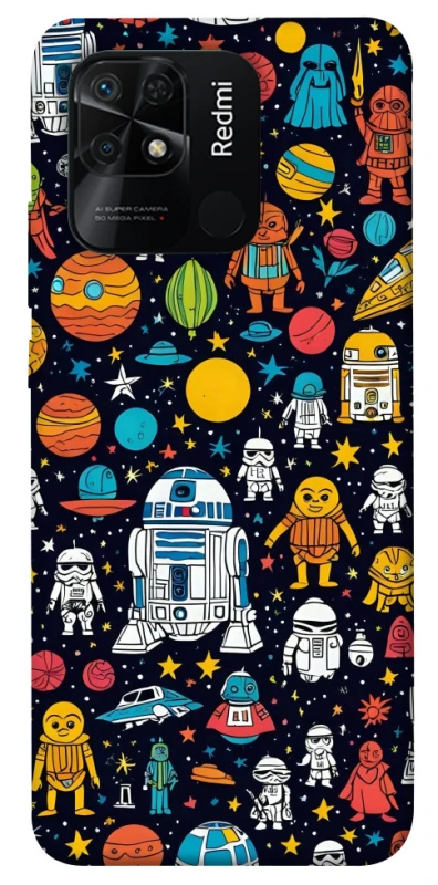 Чохол на Xiaomi Redmi 10C Star Wars background ver.2 фото 1 з 1