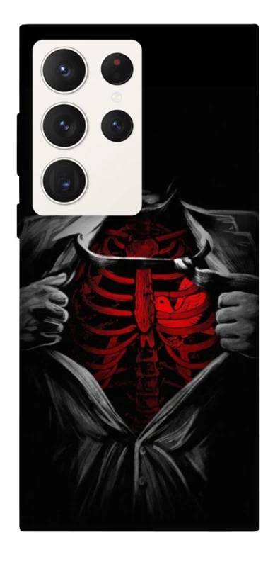 Чехол на Samsung Galaxy S23 Ultra Skeleton Heart фото 1 из 1