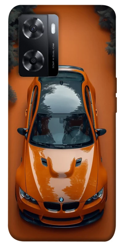 Чехол на Oppo A57s BMW orange фото 1 из 1