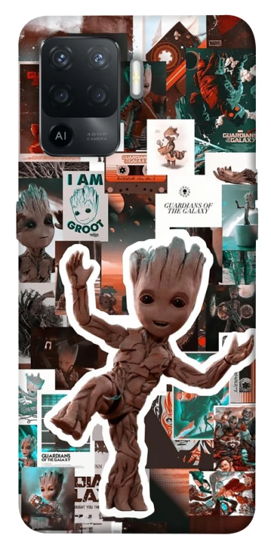 Чехол на Oppo Reno 5 Lite Mini Groot v2 фото 1 из 1