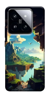 Чохол на Xiaomi 14 Pro Minecraft sunrise фото 1 з 1