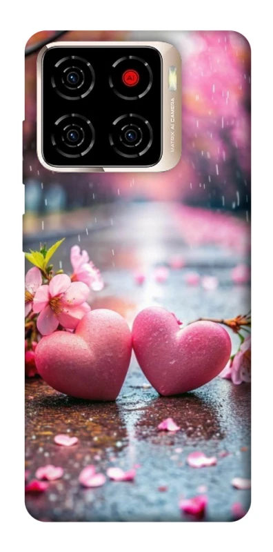 Чохол на ZTE Blade A56 Pink heart фото 1 з 1