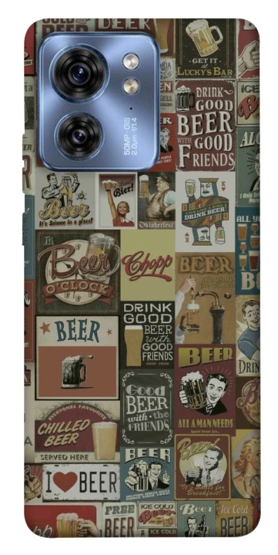 Чохол на Motorola Edge 40 Retro collage ver.1 фото 1 з 1