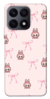 Чехол на Huawei Honor X8a Pink bows and Labubus фото 1 из 1