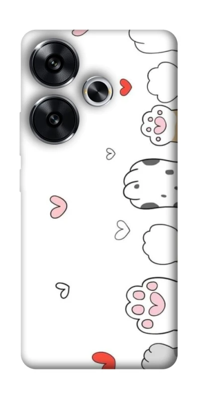 Чехол на Xiaomi Poco F6 Paws фото 1 из 1