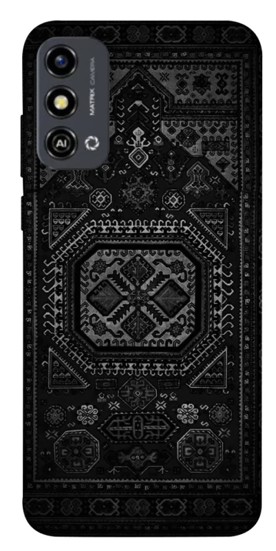 Чехол на ZTE Blade A53 Черный ковер фото 1 из 1