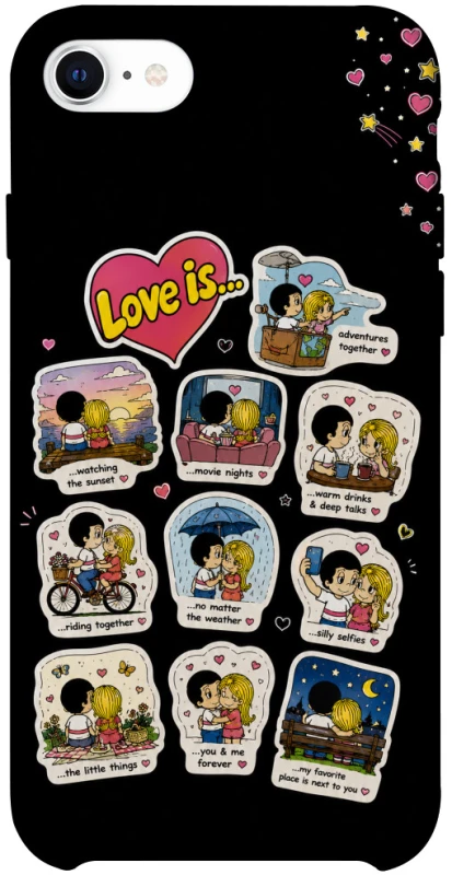 Чехол на Apple iPhone SE (2020) Love is ver.4 фото 1 из 1