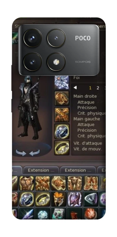 Чохол на Xiaomi Poco F6 Pro Character Menu ver.1 фото 1 з 1