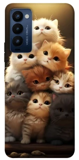 Чохол на TECNO Camon 18 Чохол Kittie Love v2 фото 1 з 1