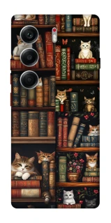 Чехол на Tecno Camon 40 Cats & Books фото 1 из 1