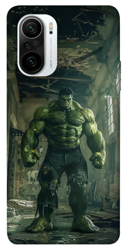 Чохол на Xiaomi Redmi K40 / K40 Pro / K40 Pro+ / Poco F3 Angry Hulk фото 1 з 1