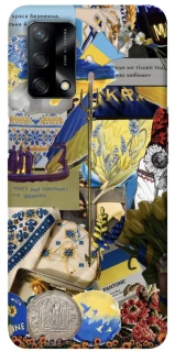 Чехол на Oppo A74 4G Ukraine style ver.7 фото 1 из 1