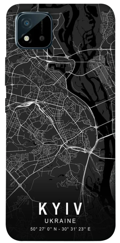 Чехол на Realme C11 (2021) Kyiv map фото 1 из 1