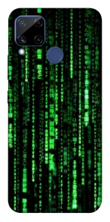 Чехол на Realme C15 Matrix Code фото 1 Чехол на Realme C15 Matrix Code фото 1 из 1
