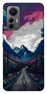 Чехол на Xiaomi 12 Lite Нарисованные горы фото 1 из 1