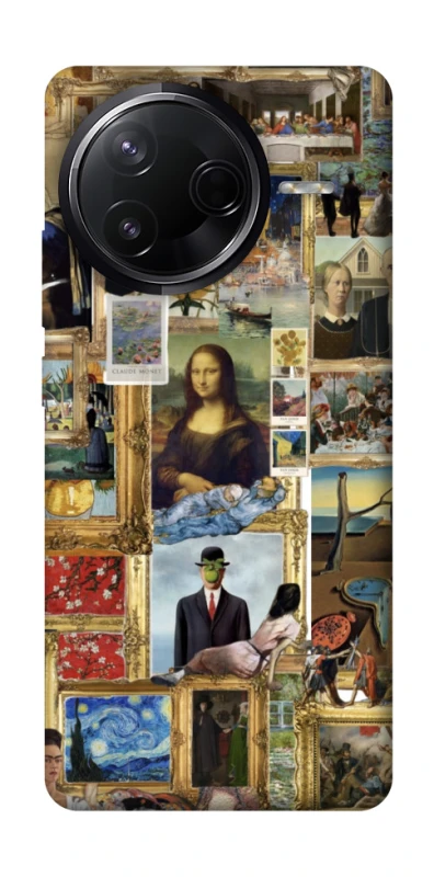 Чехол на Infinix Note 50 Pro Art collage ver.9 фото 1 из 1