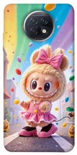 Чехол на Xiaomi Redmi Note 9 5G / Note 9T Labubu rainbow фото 1 из 1